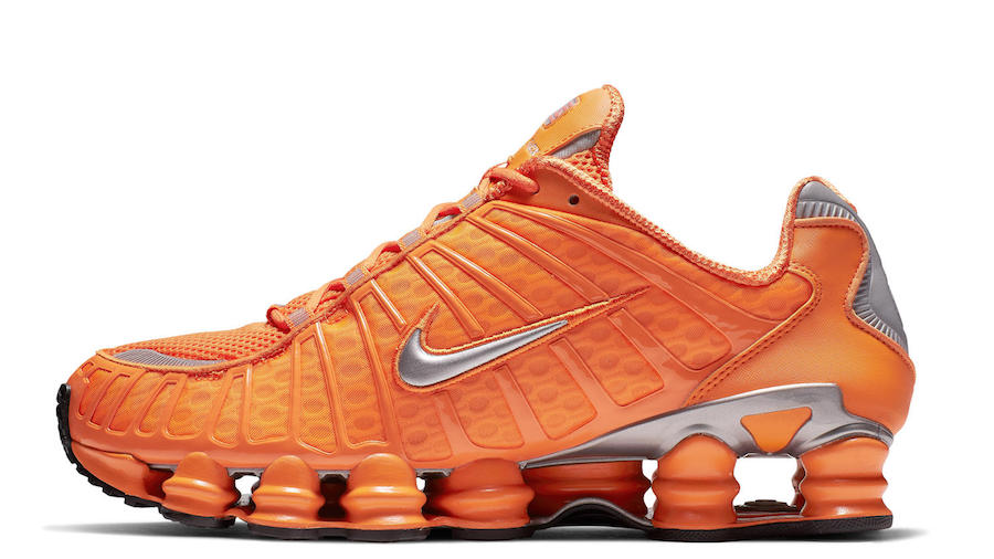 Nike Shox TL “Laranja / Prata”