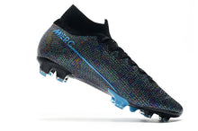 Carregar imagem no visualizador da galeria, CHUTEIRA NIKE MERCURIAL SUPERFLY 7 FG ELITE AZUL/PRETO
