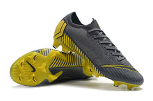 Carregar imagem no visualizador da galeria, CHUTEIRA NIKE MERCURIAL VAPOR 12 FG ELITE &quot;GAME OVER&quot; CINZA/AMARELO
