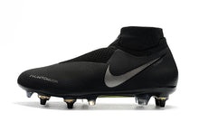 Carregar imagem no visualizador da galeria, CHUTEIRA NIKE PHANTOM VISION ELITE DYNAMIC FIT SG PRETA LOGO PRATA
