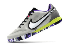 Carregar imagem no visualizador da galeria, NIKE Tiempo Legend 9 Pro Futsal Cinza Roxo
