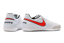 Carregar imagem no visualizador da galeria, CHUTEIRA NIKE TIEMPO LEGEND 8 IC BRANCO/VERMELHO
