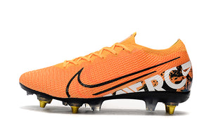 CHUTEIRA NIKE MERCURIAL VAPOR 13 ELITE SG LARANJA/PRETO/BRANCO