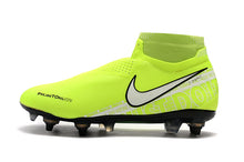 Carregar imagem no visualizador da galeria, CHUTEIRA NIKE PHANTOM VISION ELITE DYNAMIC FIT SG &quot;NEW LIGHTS&quot; VERDE/BRANCO
