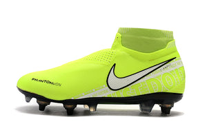 CHUTEIRA NIKE PHANTOM VISION ELITE DYNAMIC FIT SG "NEW LIGHTS" VERDE/BRANCO