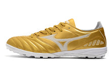 Carregar imagem no visualizador da galeria, MIZUNO Morelia NEO III PRO AS Society Dourado
