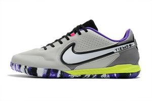 NIKE Tiempo Legend 9 Pro Futsal Cinza Roxo