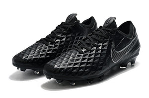 CHUTEIRA NIKE TIEMPO LEGEND 8 ELITE FG PRETO/PRATA