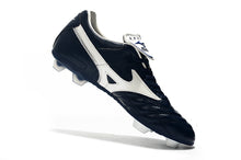 Carregar imagem no visualizador da galeria, CHUTEIRA MIZUNO WAVE CUP LEGEND FG AZUL/BRANCO
