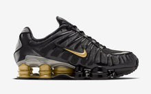 Carregar imagem no visualizador da galeria, Nike Shox TL Neymar x em preto e dourado
