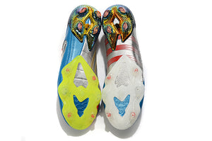 CHUTEIRA ADIDAS PREDATOR ARCHIVE LIMITED EDITION "AZUL/PRATA/PRETO/VERDE"