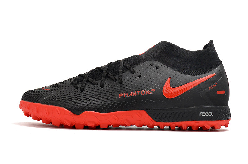 Nike React Phantom GT Pro Society Preto Vermelho