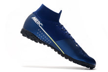 Carregar imagem no visualizador da galeria, CHUTEIRA NIKE MERCURIAL SUPERFLY 7 ELITE TF AZUL/BRANCO
