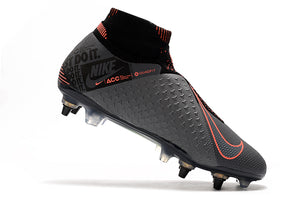 CHUTEIRA NIKE PHANTOM VISION ELITE DYNAMIC FIT SG CINZA / LARANJA