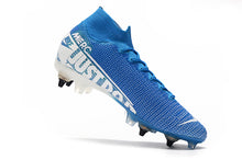 Carregar imagem no visualizador da galeria, CHUTEIRA NIKE MERCURIAL SUPERFLY 7 ELITE SG &quot;NEW LIGHTS&quot; AZUL/BRANCO
