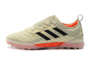 CHUTEIRA ADIDAS COPA 19.1 ELITE TF "BEJE/LARANJA"