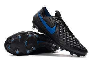 CHUTEIRA NIKE TIEMPO LEGEND 8 ELITE FG "NEW LIGHTS" PRETO/AZUL