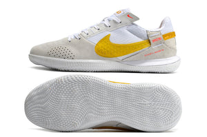 NIKE Street Gato Futsal Branco/Dourado