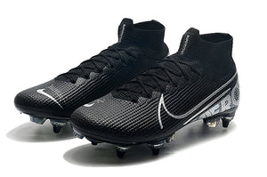 CHUTEIRA NIKE MERCURIAL SUPERFLY 7 ELITE SG PRETO/CINZA