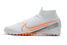 Carregar imagem no visualizador da galeria, CHUTEIRA NIKE MERCURIAL SUPERFLY 7 ELITE TF BRANCO/LARANJA
