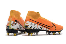 Carregar imagem no visualizador da galeria, CHUTEIRA NIKE MERCURIAL SUPERFLY 7 ELITE SG LARANJA/PRETO/BRANCO
