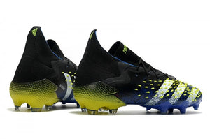 Adidas Predator Freak .1 FG / AG Superlative - Core Preto / Calçado Branco / Amarelo Solar