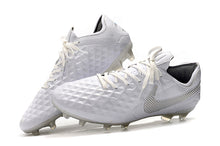 Carregar imagem no visualizador da galeria, CHUTEIRA NIKE TIEMPO LEGEND 8 ELITE FG PRATA/BRANCO
