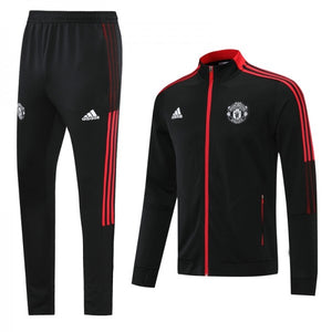 Agasalho Manchester United Preto Vermelho