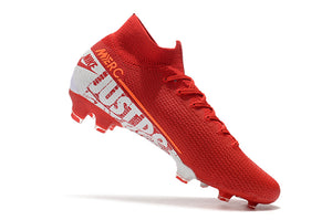 CHUTEIRA NIKE MERCURIAL SUPERFLY 7 FG ELITE VERMELHO/BRANCO