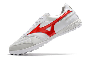 Chuteira MIZUNO Morelia Sala Society Branco/Vermelho