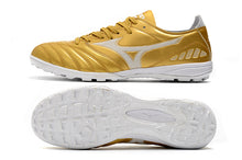 Carregar imagem no visualizador da galeria, MIZUNO Morelia NEO III PRO AS Society Dourado
