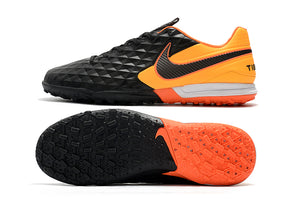 CHUTEIRA NIKE TIEMPO LEGEND 8 PRO TF PRETO/LARANJA