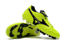 Carregar imagem no visualizador da galeria, CHUTEIRA MIZUNO WAVE CUP LEGEND FG PRETO/AMARELO
