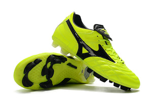 CHUTEIRA MIZUNO WAVE CUP LEGEND FG PRETO/AMARELO