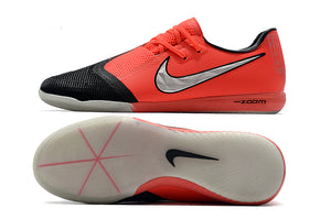 CHUTEIRA NIKE PHANTOM VENOM PRO IC VERMELHO/PRETO