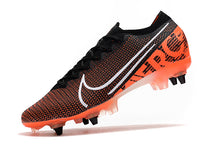 Carregar imagem no visualizador da galeria, CHUTEIRA NIKE MERCURIAL VAPOR 13 ELITE SG PRETO/LARANJA/BRANCO
