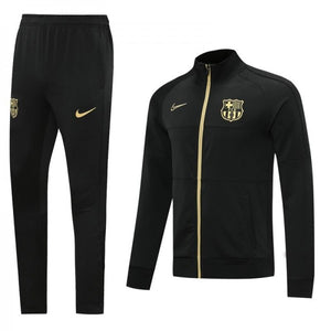 Agasalho Barcelona 2020 Preto e Dourado