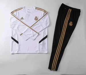 AGASALHO REAL MADRID 19/20 - BRANCO E DOURADO