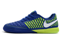 Carregar imagem no visualizador da galeria, CHUTEIRA NIKE LUNARGATO II IC AZUL/VERDE
