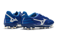 Carregar imagem no visualizador da galeria, CHUTEIRA MIZUNO REBULA V3 FG AZUL/BRANCO
