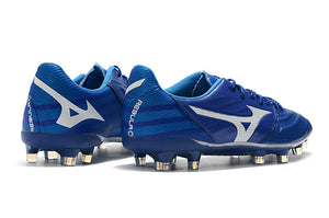 CHUTEIRA MIZUNO REBULA V3 FG AZUL/BRANCO