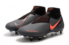 Carregar imagem no visualizador da galeria, CHUTEIRA NIKE PHANTOM VISION ELITE DYNAMIC FIT SG CINZA / LARANJA
