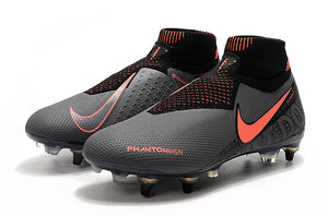 CHUTEIRA NIKE PHANTOM VISION ELITE DYNAMIC FIT SG CINZA / LARANJA