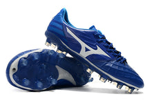 Carregar imagem no visualizador da galeria, CHUTEIRA MIZUNO REBULA V3 FG AZUL/BRANCO
