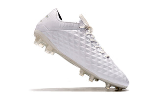 CHUTEIRA NIKE TIEMPO LEGEND 8 ELITE FG PRATA/BRANCO