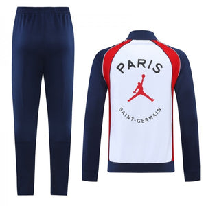 Agasalho PSG x Jordan 2021 Paris Azul Branco Vermelho