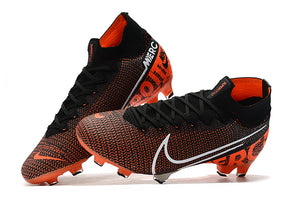 CHUTEIRA NIKE MERCURIAL SUPERFLY 13 FG ELITE LARANJA/PRETO/BRANCO