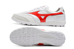 Chuteira MIZUNO Morelia Sala Society Branco/Vermelho