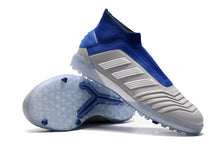 Carregar imagem no visualizador da galeria, CHUTEIRA ADIDAS PREDATOR 19+ TF &quot;VIRTOSO&quot; AZUL/BRANCO
