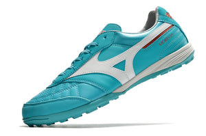 Chuteira MIZUNO Morelia Sala Society Azul/Branco